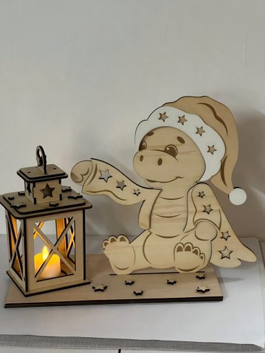 Graviertes Nachlicht mit Motiv Schildkröte mit Laterne NACHTLICHT Schildkröte graviert