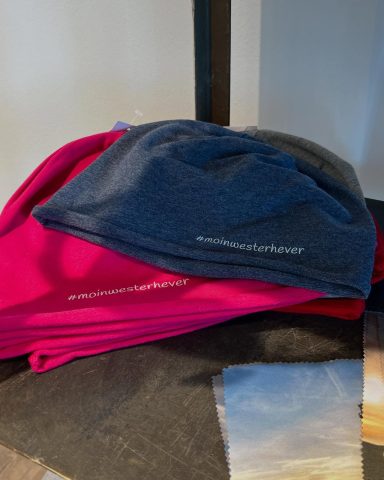 Beanies mit Aufdruck div. Motive Beanie mit Aufdruck Westerhever