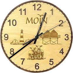 Häkelkorb mit Holzboden